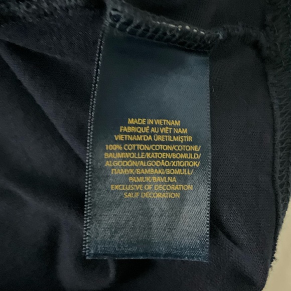 BOY’S POLO RALPH LAUREN SHORT SLEEVE VNECK TSHIRT SIZE LARGE 14/16 - Picture 4 of 4